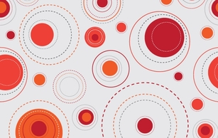 Patterns - Red Dots Background 