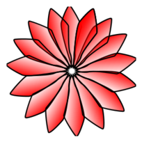 Flowers & Trees - Red Flower 