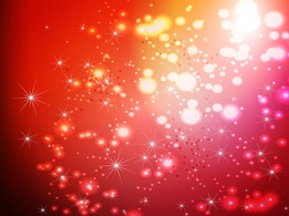 Backgrounds - Red Sparkles Vector 