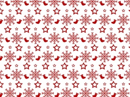 Backgrounds - Red White Christmas 