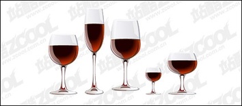 Food - Red wine glasses 