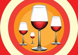 Red Wine Illustration