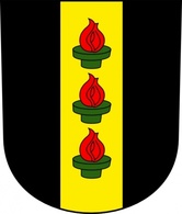 Fashion - Red Yellow Coat Arms Flames Wipp Wetzikon 