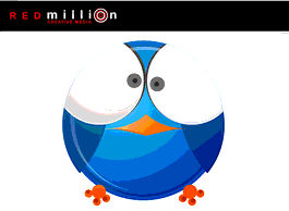 REDmillion Stupid looking Twitter Bird