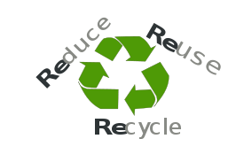 Reduce Re-use recycle 