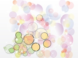 Backgrounds - Retro Bubble Vector 