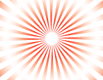 Retro Sun Burst Vector 