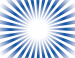 Retro Sun Burst Vector