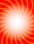 Retro Sunbeams Vector 