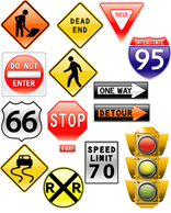 Road Signs & Traffic Light Preview