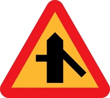 Signs & Symbols - Roadlayout Sign clip art 