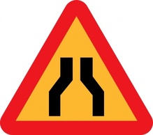 Roadlayout Sign clip art