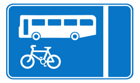 Roadsign Bus lane