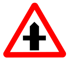 Signs & Symbols - Roadsign Crossroads 