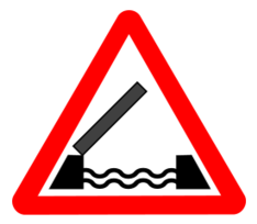 Signs & Symbols - Roadsign Drawbridge 