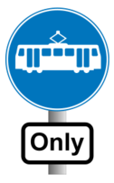 Roadsign trams ony Preview