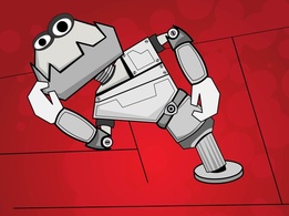 Cartoon - Robot Cartoon 