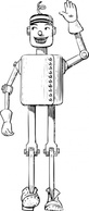 Technology - Robot clip art 