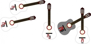 Rock Guitars clip art Preview