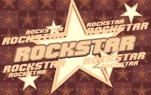 Patterns - Rock Star Vector Graphic 