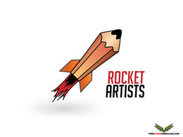 Rocket Artists - Rocket Logo Vector 