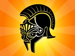 Military - Roman Helmet Graphic 