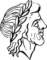 Roman Man clip art 