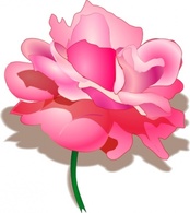 Flowers & Trees - Rose clip art 