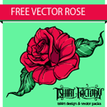 Rose Free Vector Art 