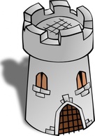 Round Tower clip art