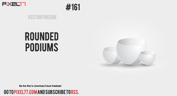 Icons - Rounded Podiums 