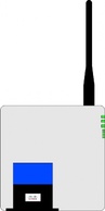 Router Wifi Linksys clip art Preview