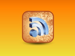 Icons - RSS 3D Icon 