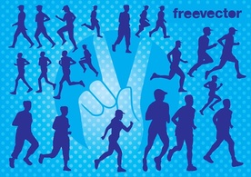 Runners Vectors Preview