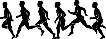 Sports - Running Exercise clip art 