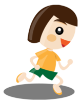 Running girl