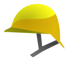 Safety helmet icon