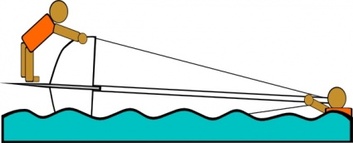 Human - Sailing Capsized Rescue Illustrations clip art 