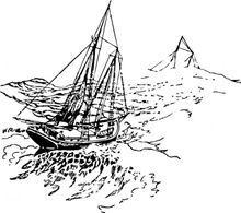 Sailing Ship clip art