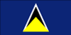 Saint Lucia Vector Flag Preview