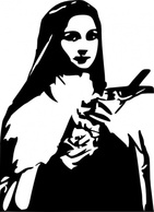 Sainttherese clip art