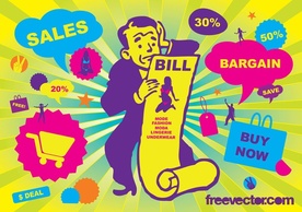 Sales Vector Graphics