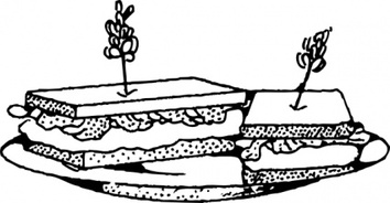 Food - Sandwich clip art 