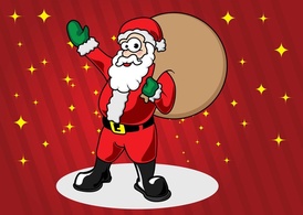 Cartoon - Santa Claus Cartoon 