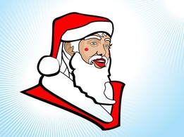 Cartoon - Santa Clip Art 