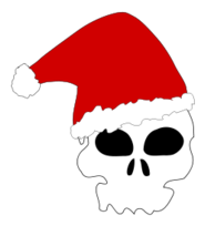 Holiday & Seasonal - Santa skull 