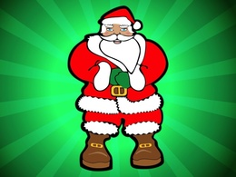 Cartoon - Santa Vector 