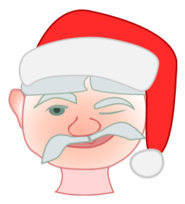 Holiday & Seasonal - Santa winking 