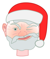 Santa winking 1 