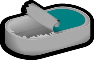 Sardine Can clip art 